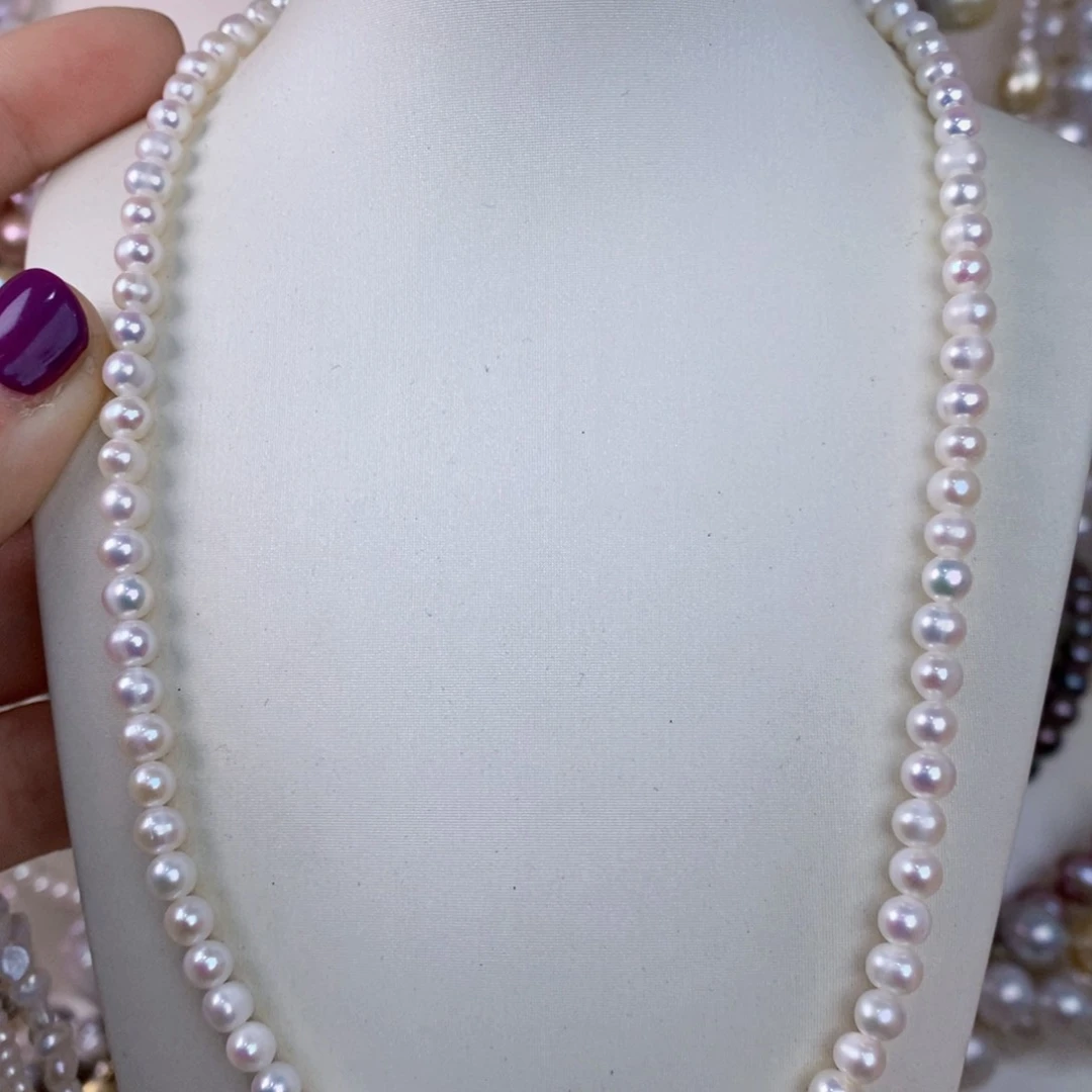 淡水珍珠项链未镶嵌