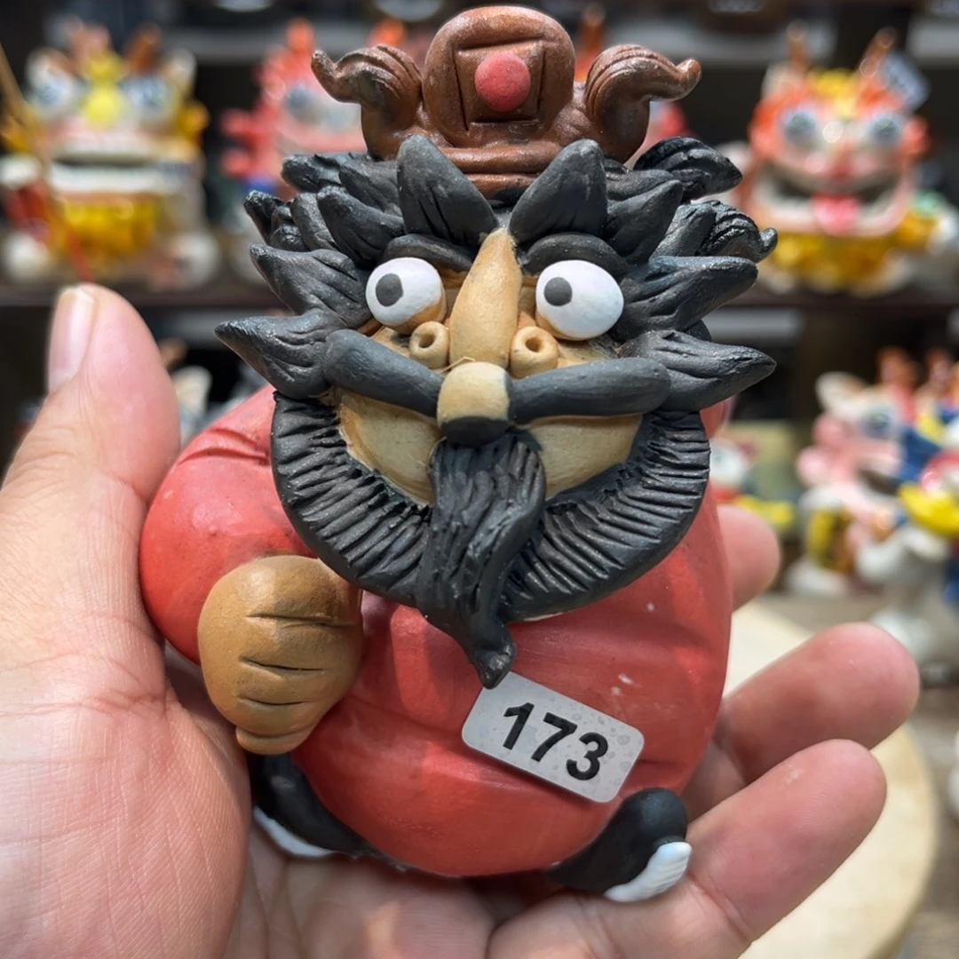摆件纯手工抽象陶瓷摆件173