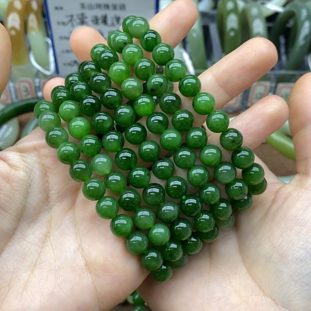 手串未镶嵌和田玉卡8