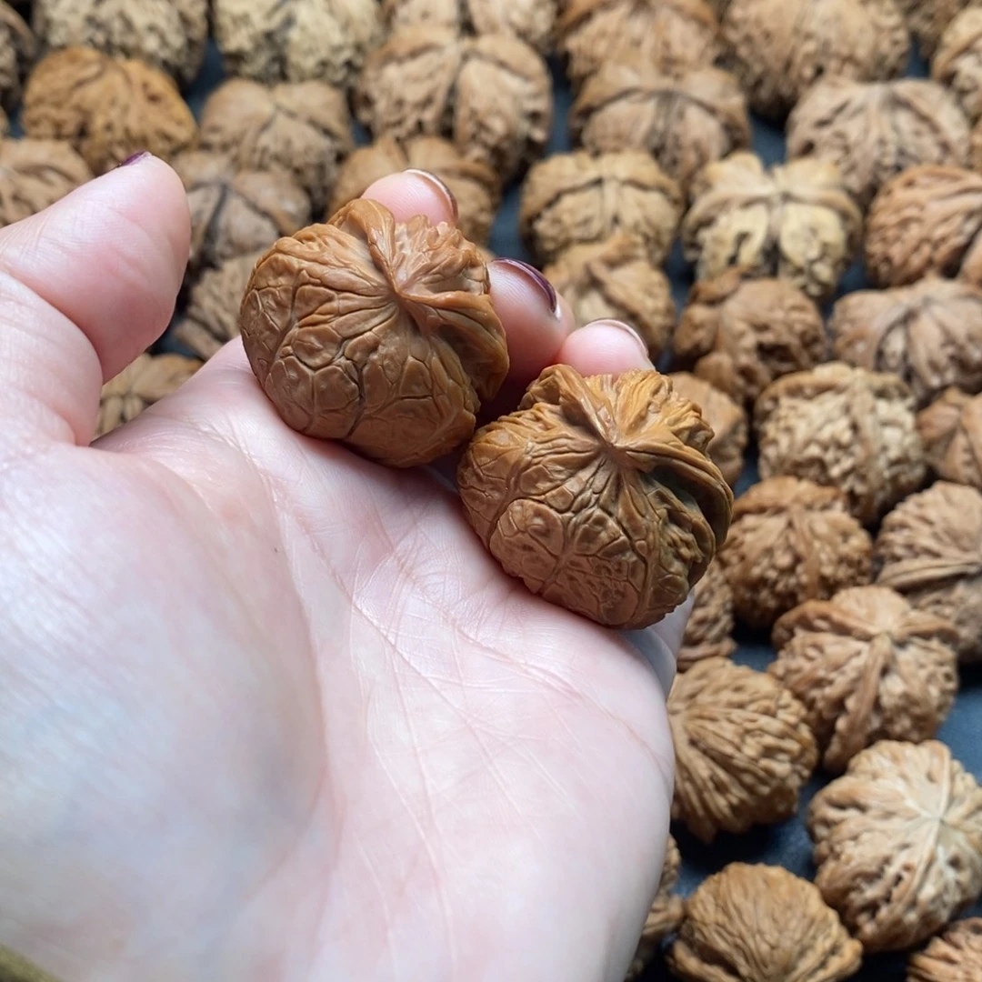 把件文玩核桃33宫灯蛇头