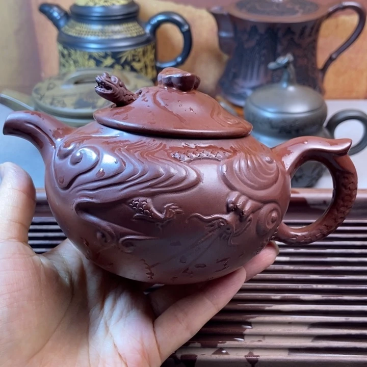 茶壶紫砂紫砂全手工定制