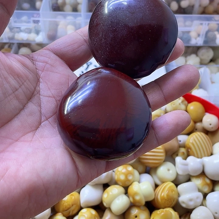 白玉菩提吊坠精品平安果一个