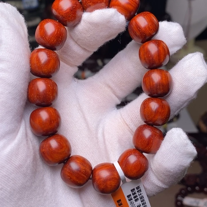 手串/手链檀香紫檀（小叶紫檀）原汁原味13/14老型5星泥料水波鳞底