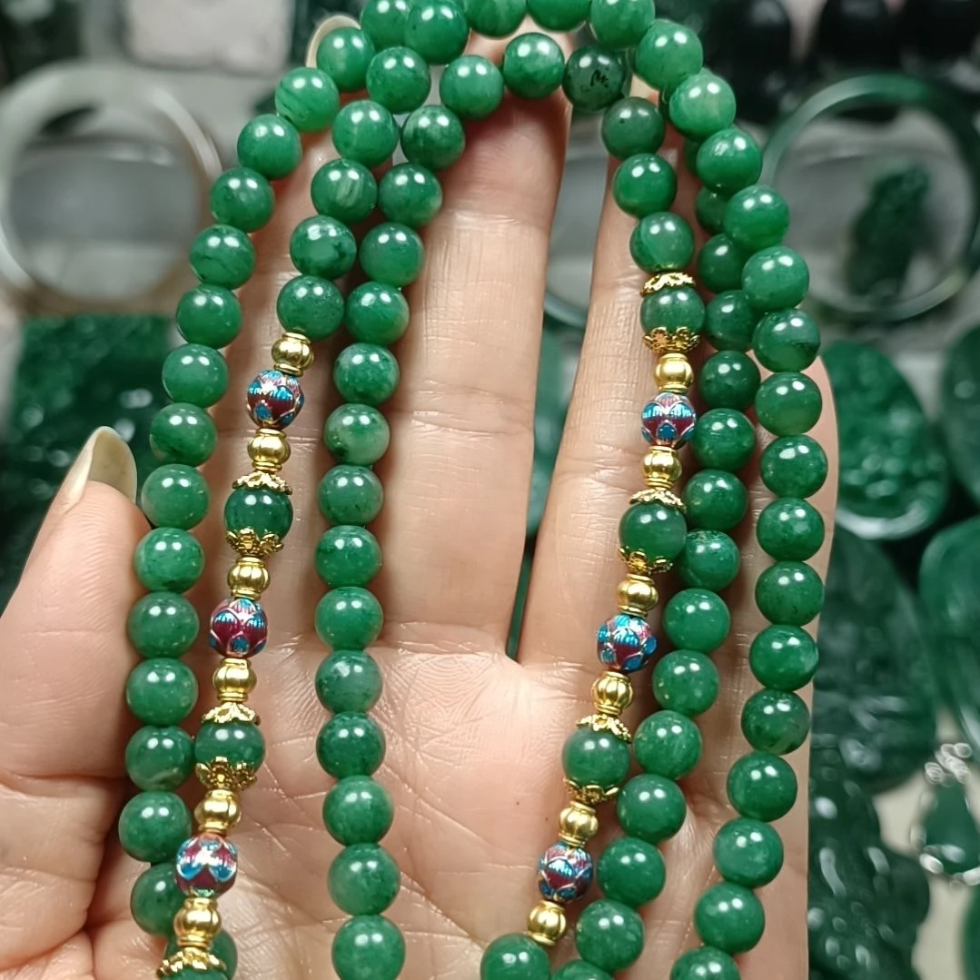 独山玉未镶嵌108☆7