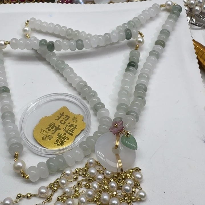 未镶嵌颈饰淡水珍珠