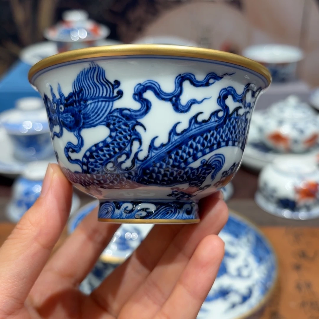 手工手绘陶瓷茶具