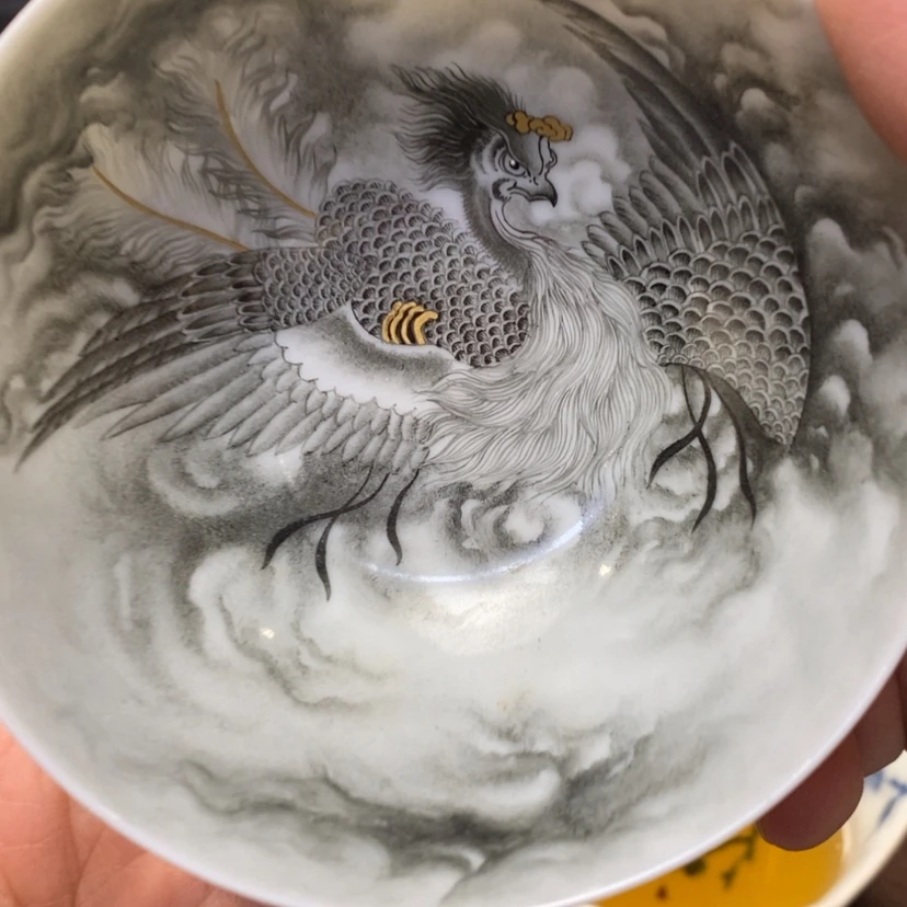 【闪购商品】景德镇墨彩主人杯