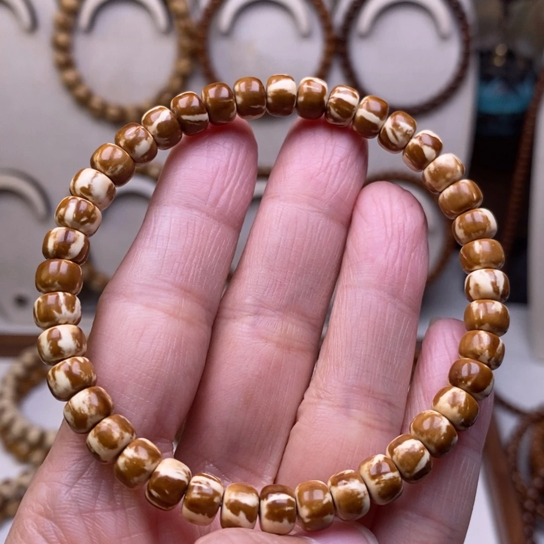 津***旭紫金鼠手串精工鼠尖纯肉花皮75精品