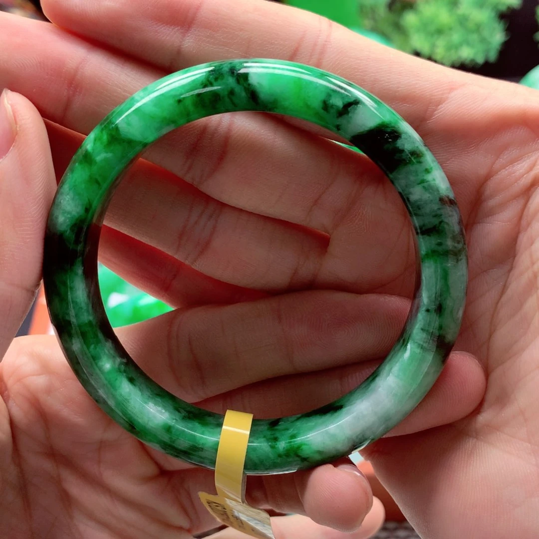 翡翠手镯未镶嵌桃***康