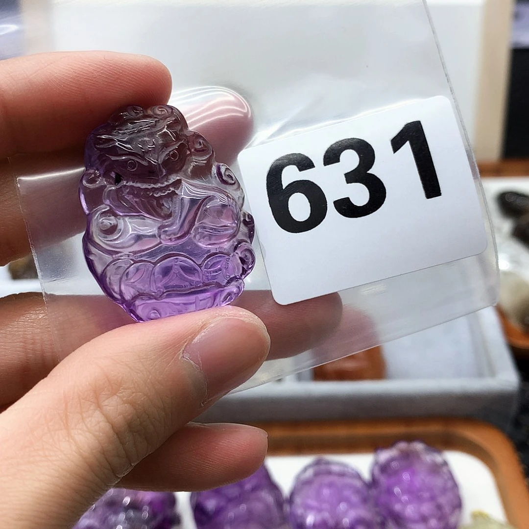 水晶颈饰未镶嵌吊坠