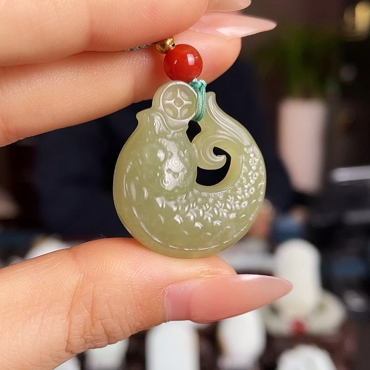 和田玉未镶嵌颈饰定制发货