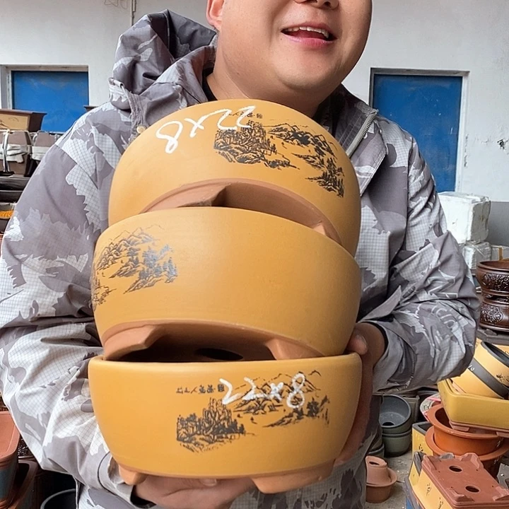 紫砂花盆紫砂工艺厂