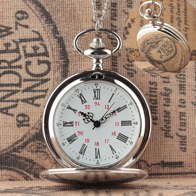 翻盖罗马复古石英怀表，以直播间为准