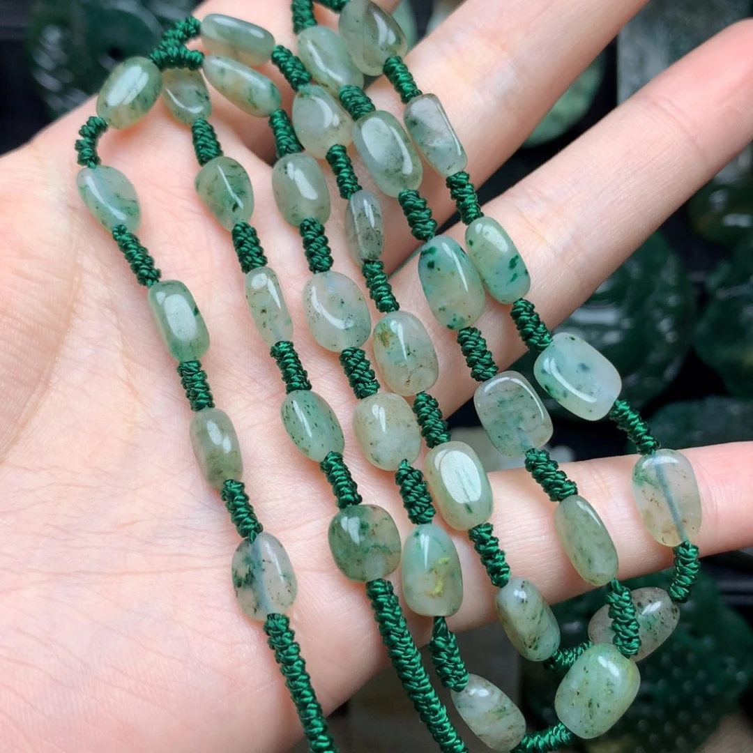 独山玉未镶嵌颈饰