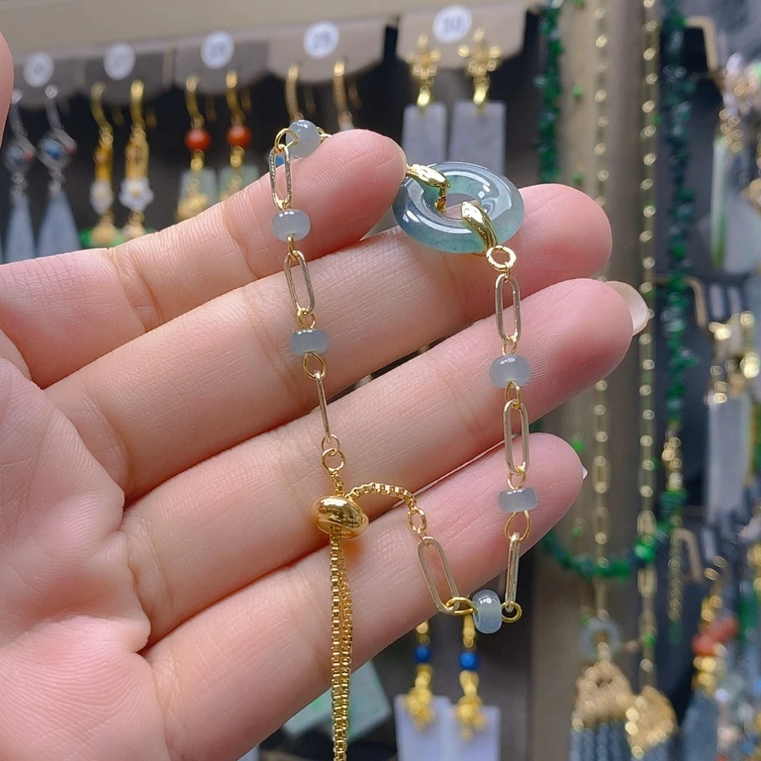 未镶嵌翡翠耳饰翡翠