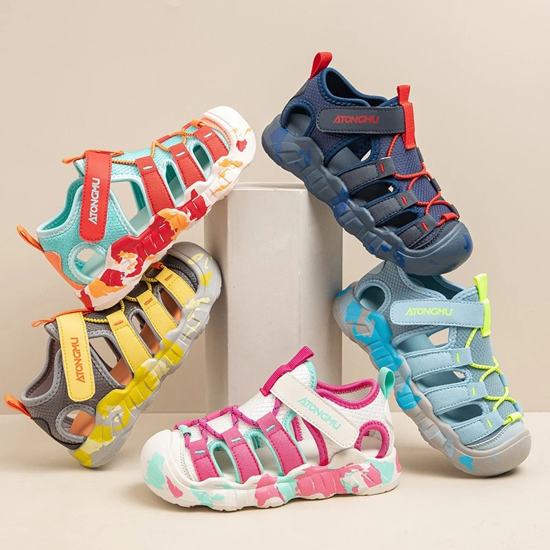 【防水溯溪鞋】儿童潮款新款百搭包头鞋男女儿童男童凉鞋