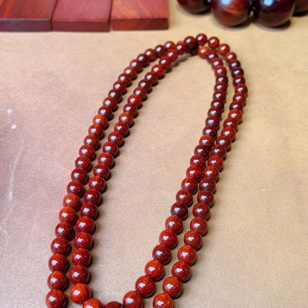 手串/手链小叶紫檀08头货二标泥料天花板