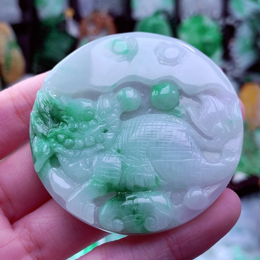 【闪购商品】翡翠颈饰未镶嵌挂件