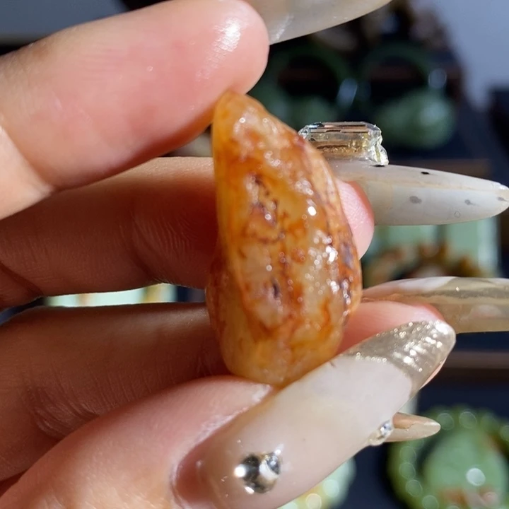 和田玉未镶嵌吊坠(不含链)