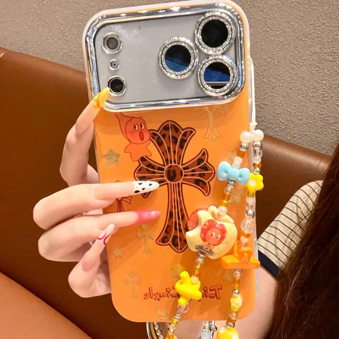 十字星星人手机壳适用苹果17promax/16pro/15pro/14/保护壳