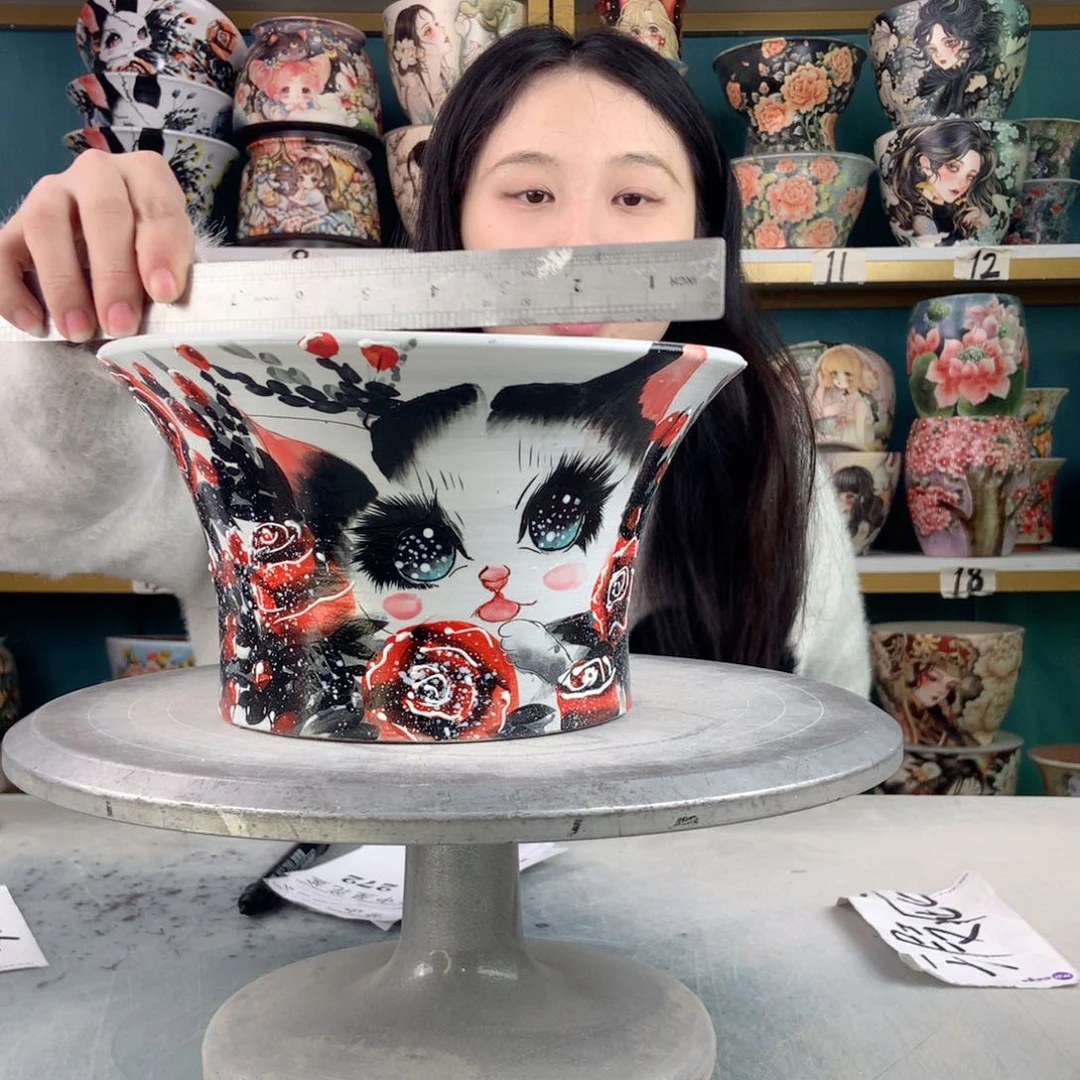 罐景德镇手工瑕疵272