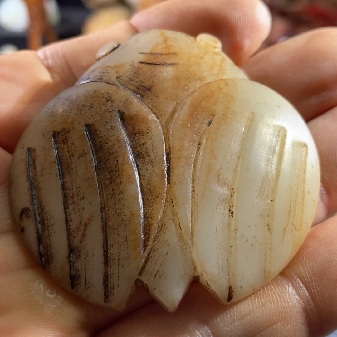 和田玉（糖玉）颈饰未镶嵌