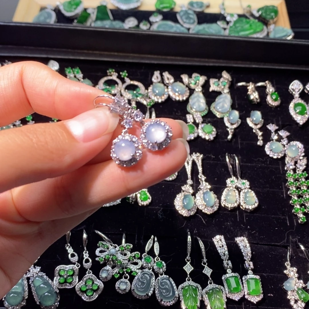 翡翠未镶嵌颈饰天然