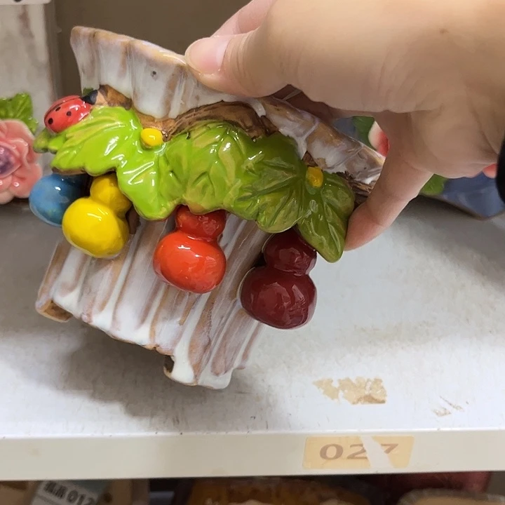 粗陶材质多肉花盆