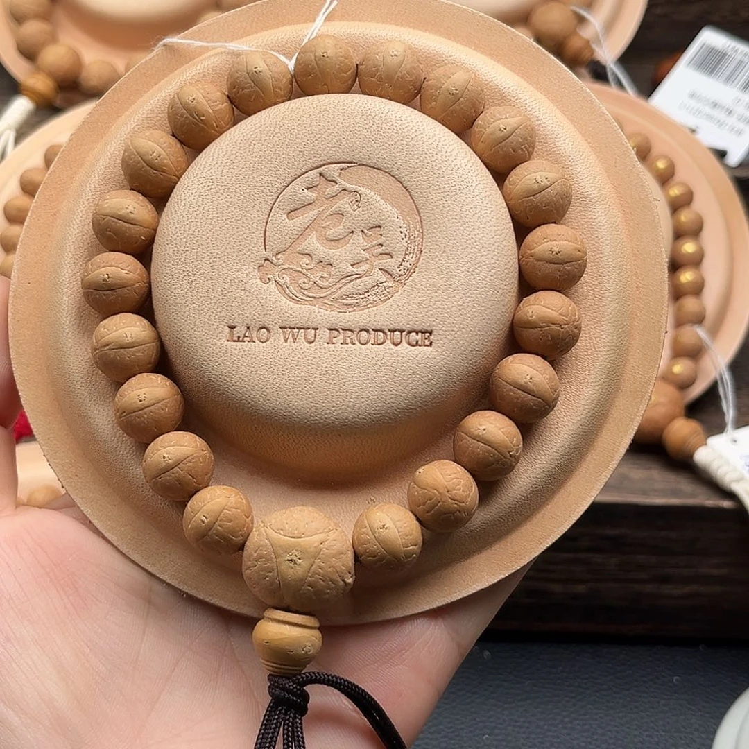 凤眼菩提手串精品12mm正圆厚皮壳高密度