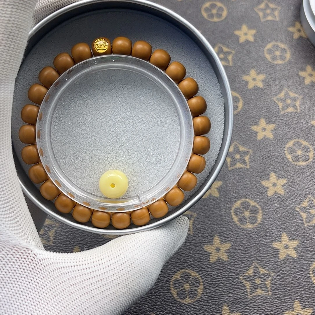 手串猴头核桃老邢全品无暇8.1左右尺寸