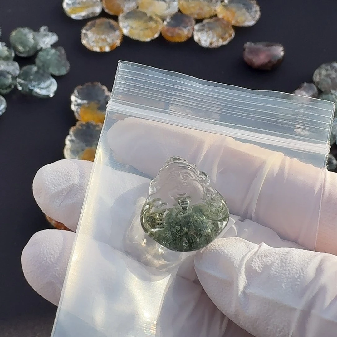 未镶嵌珠宝半成品水晶心****统
