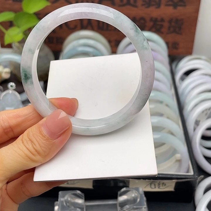 未镶嵌手镯翡翠57.5