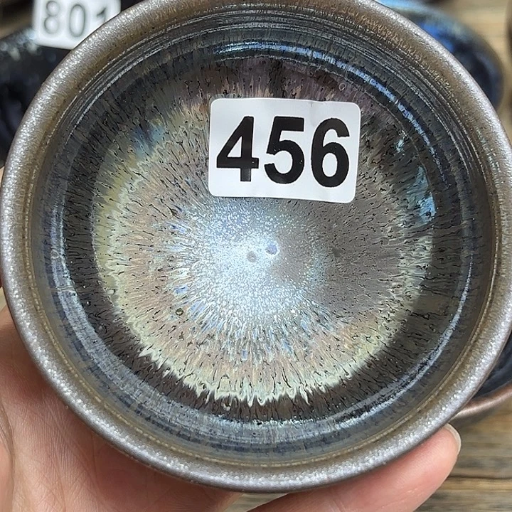 茶盏沐雨茶器柴烧主人杯