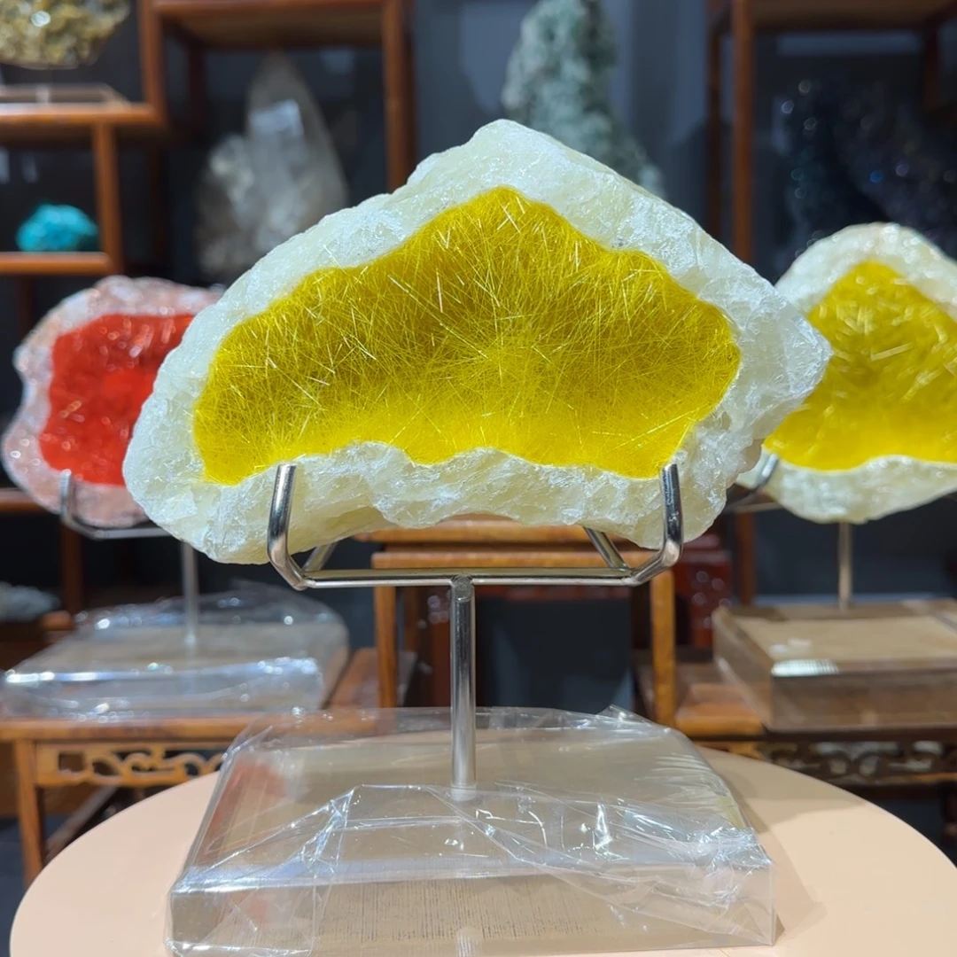 *****石材巴西黄晶矿物