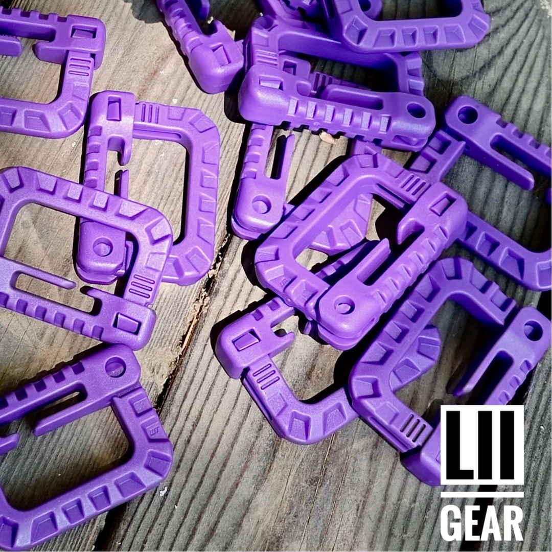 【LiiGear官方】配件扣具 战术快拆扣配件悬挂装饰D扣/可拆快脱扣