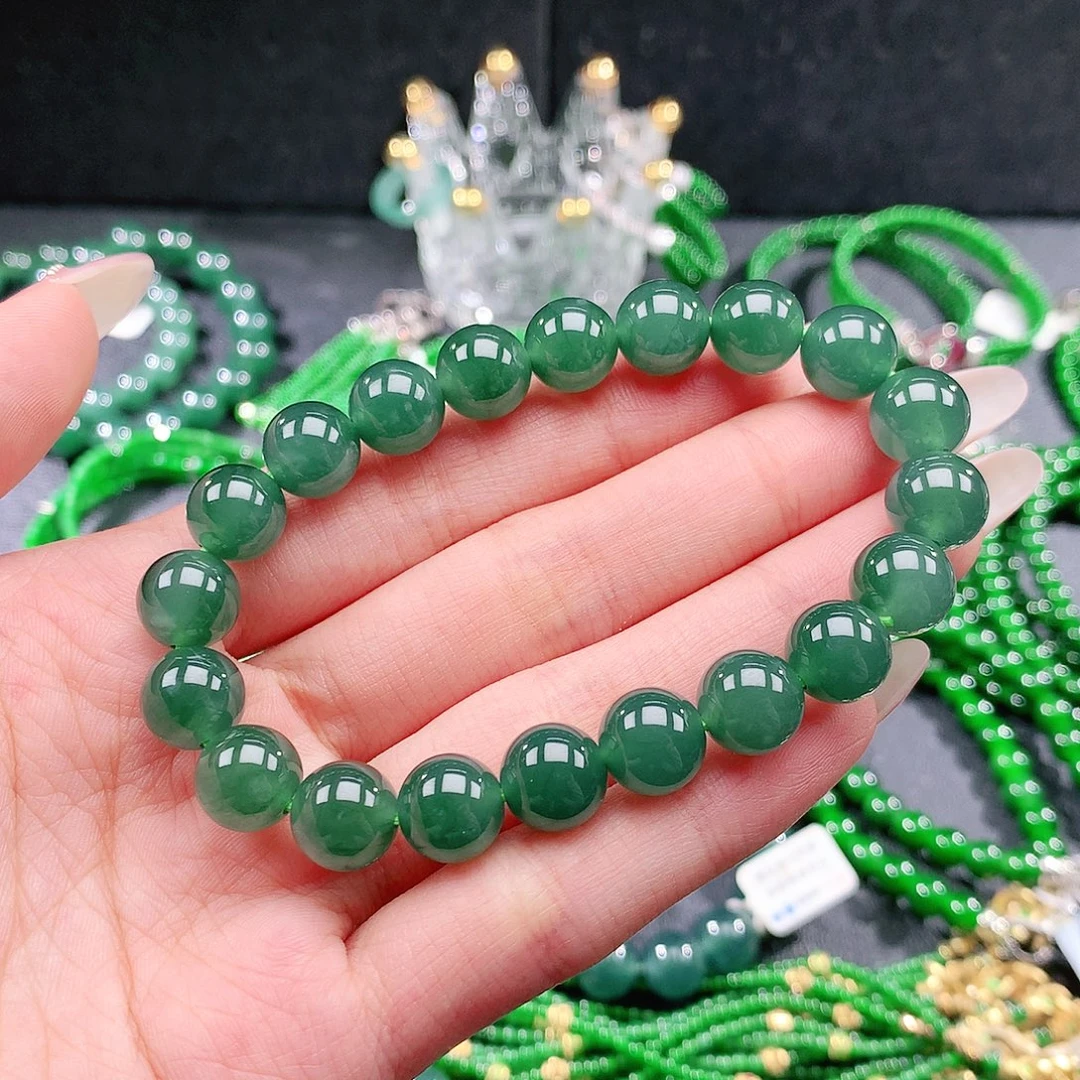 翡翠未镶嵌手链手链