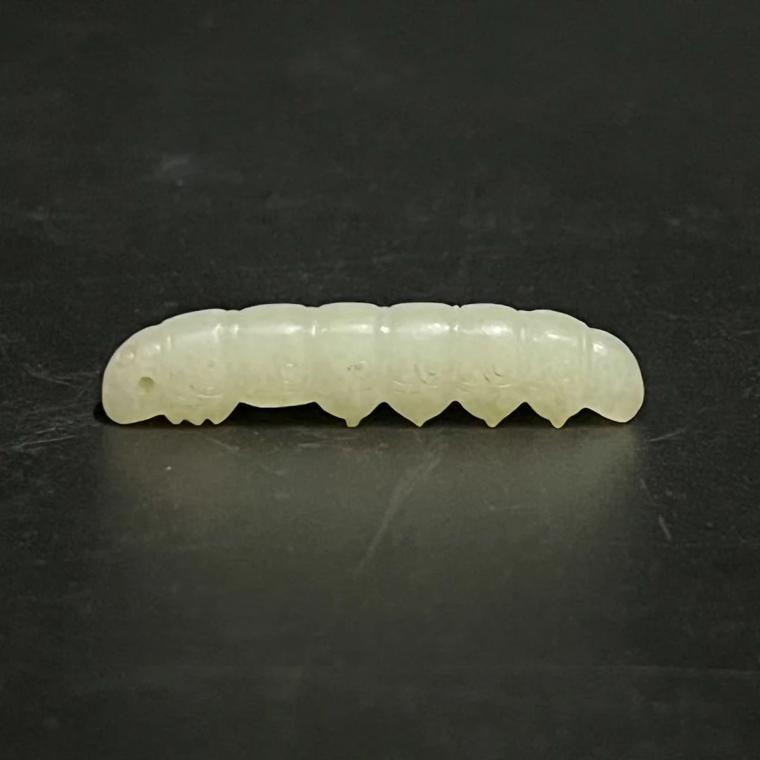 【程田文物】和田玉昆虫挂件-250927-10