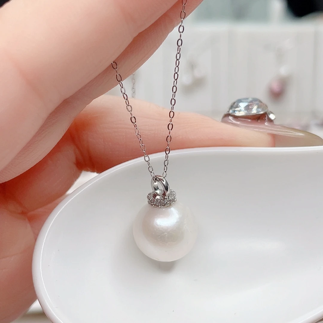 合金吊坠(赠链)淡水珍珠