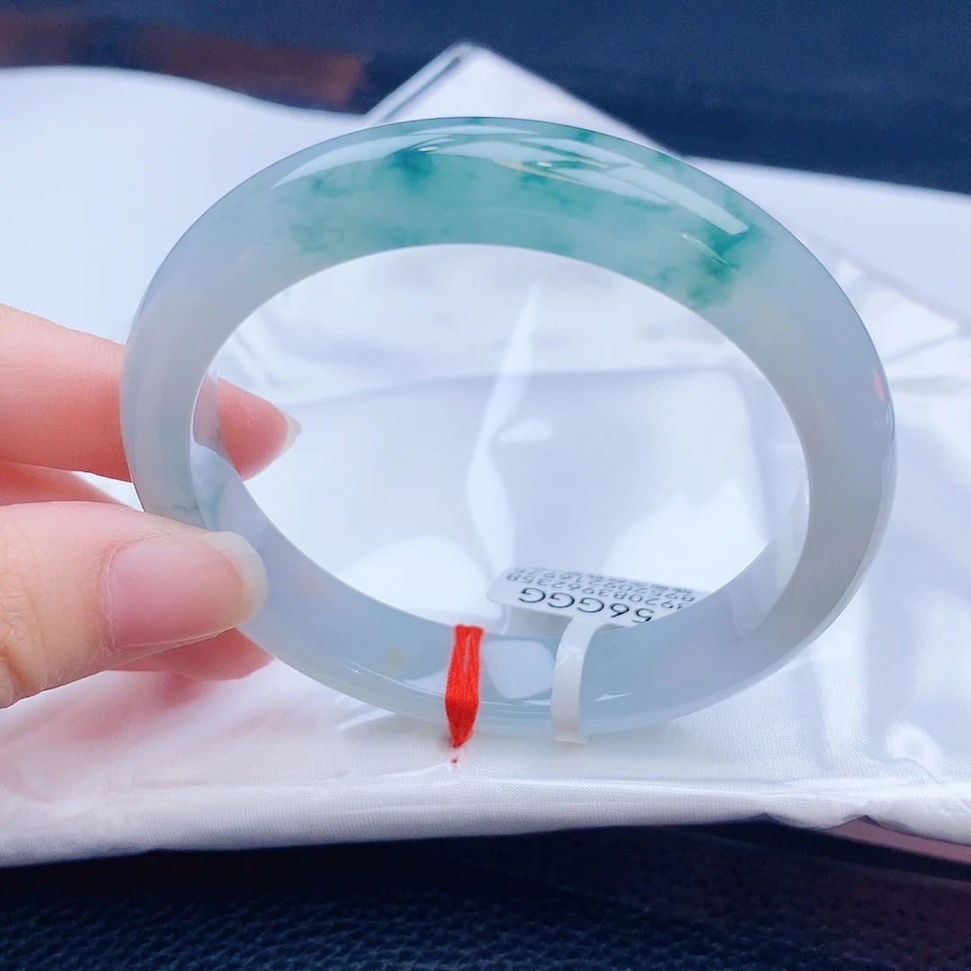 翡翠未镶嵌手镯缅甸天然翡翠a货手镯