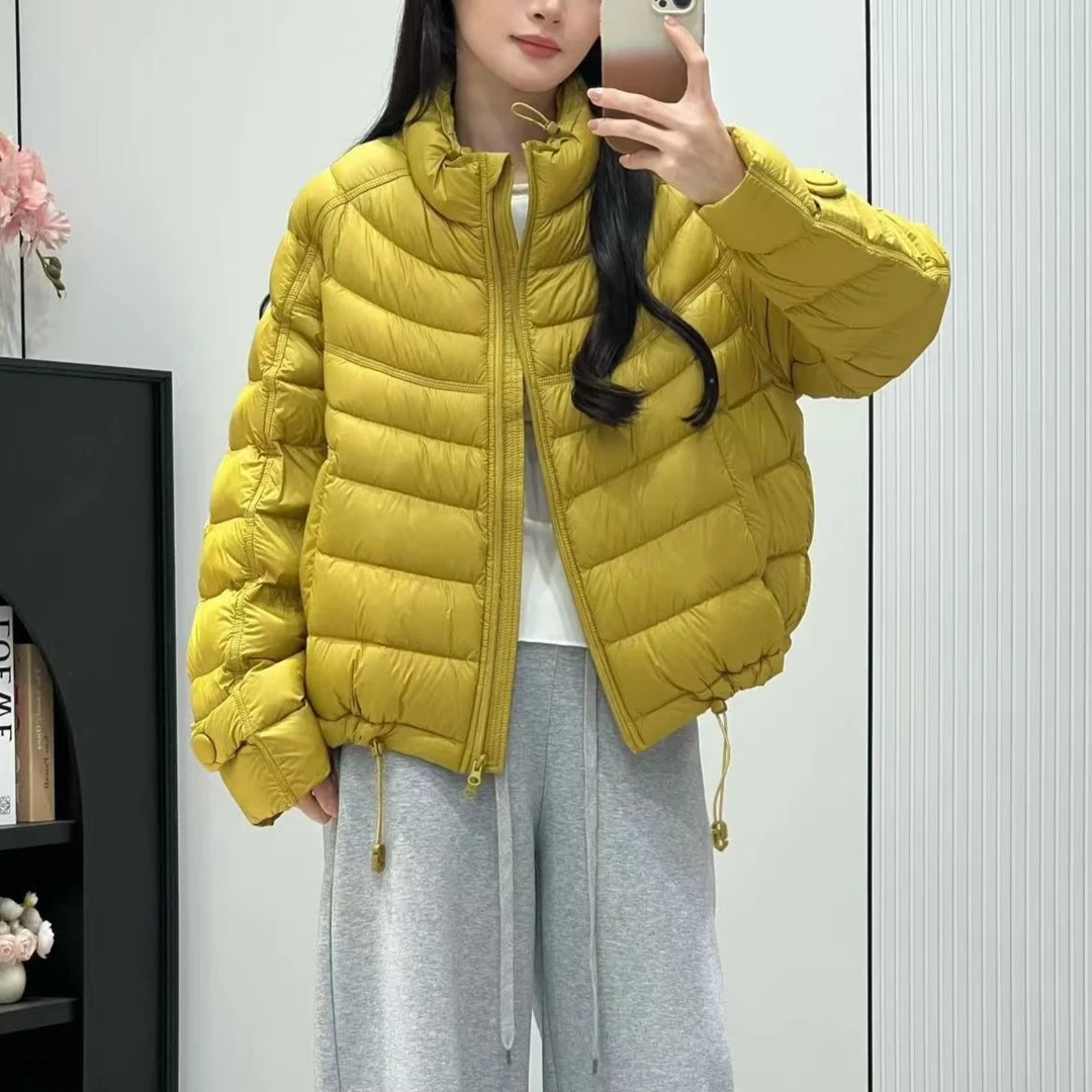 【排骨长袖】韩国泡芙宽松轻薄秋冬羽绒马甲女短款立领保暖背心马夹