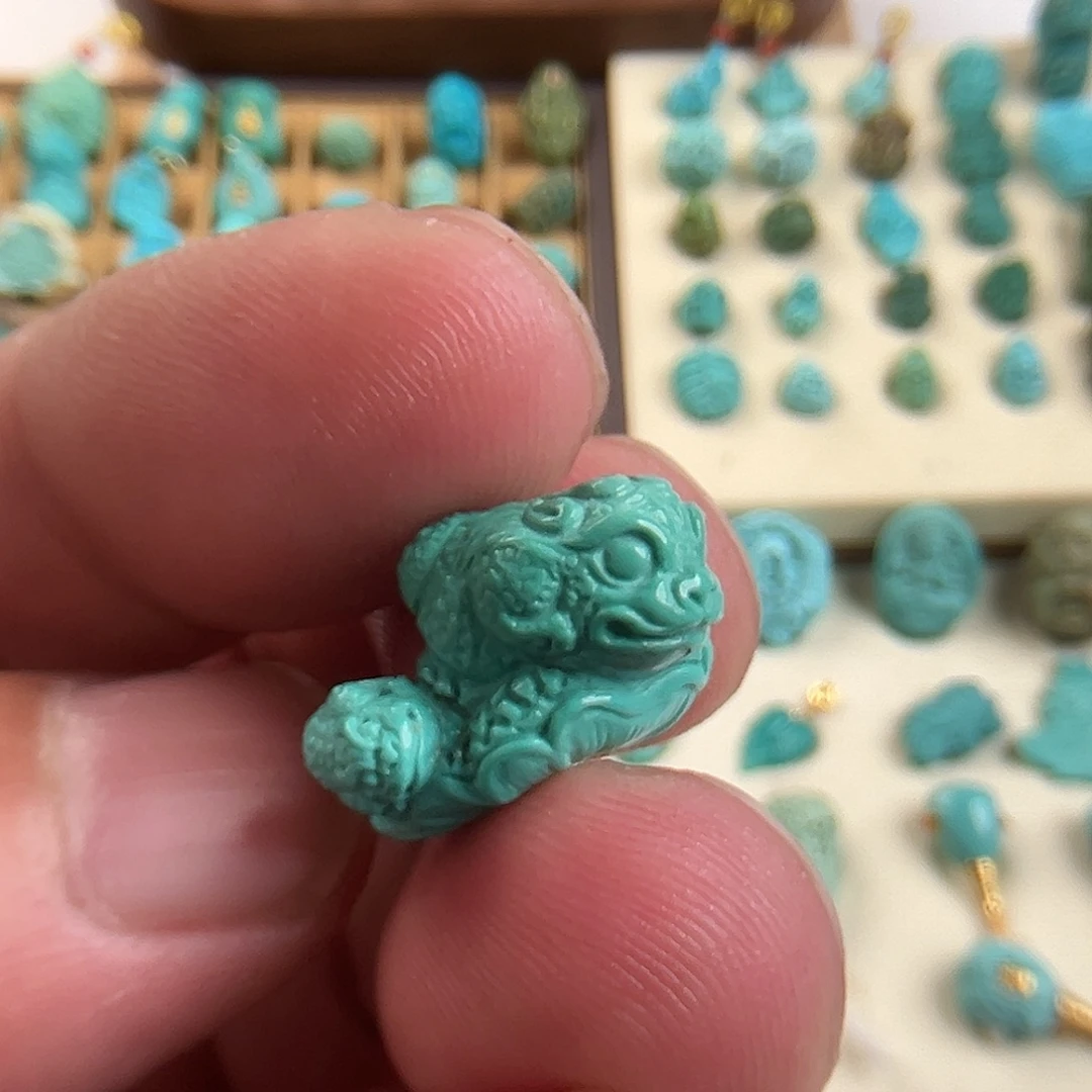 绿松石未镶嵌配饰