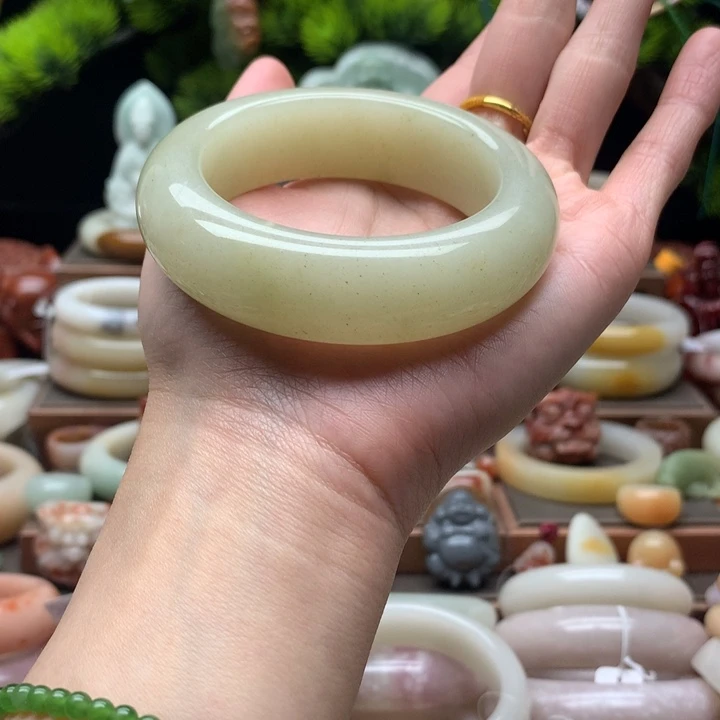 查罗石合金手镯（开口镯）54