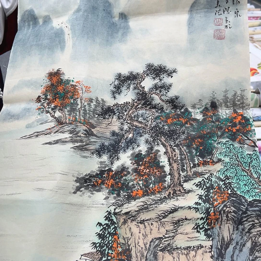 国画纯手绘字画作品欣赏