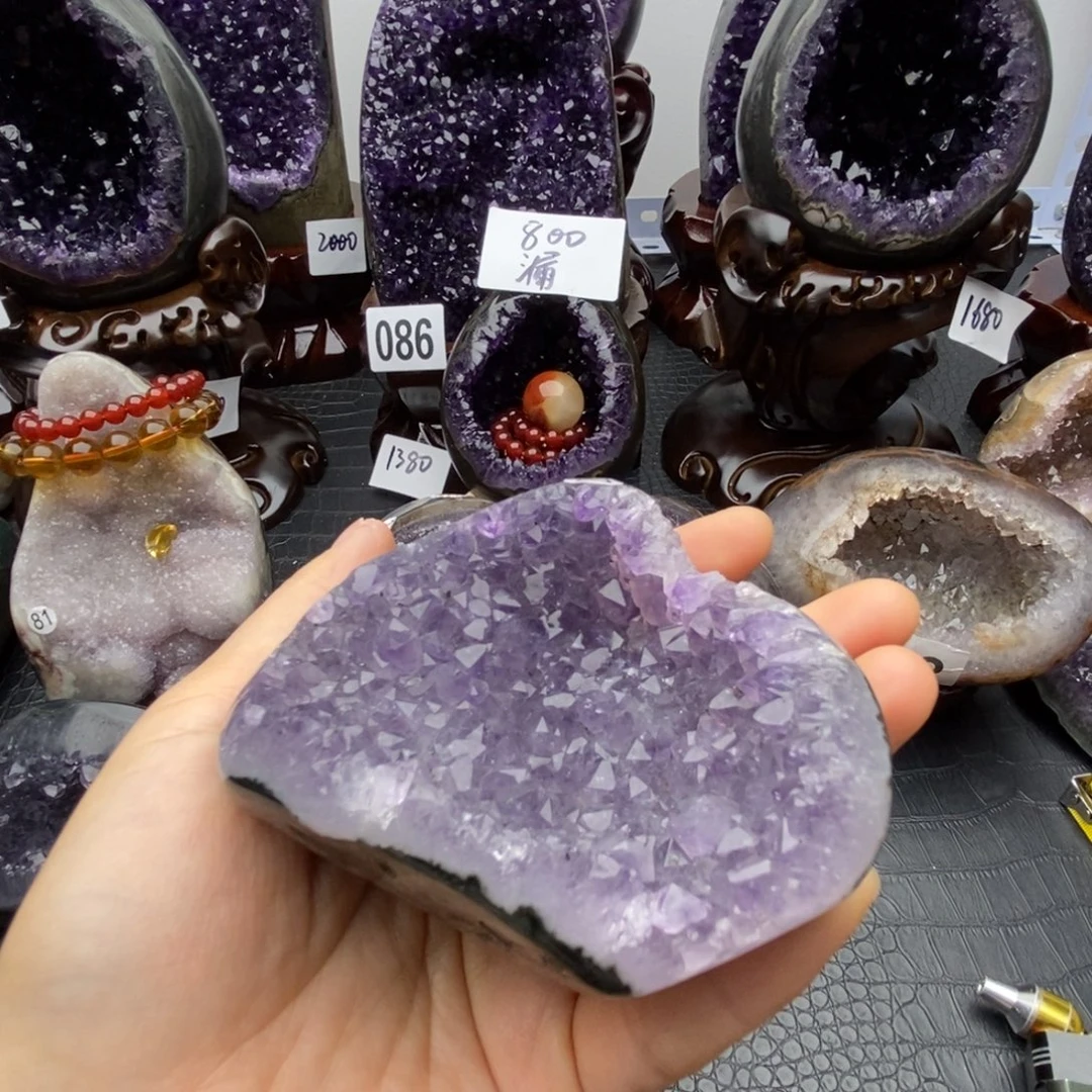 紫晶大型摆件（非配饰）未镶嵌