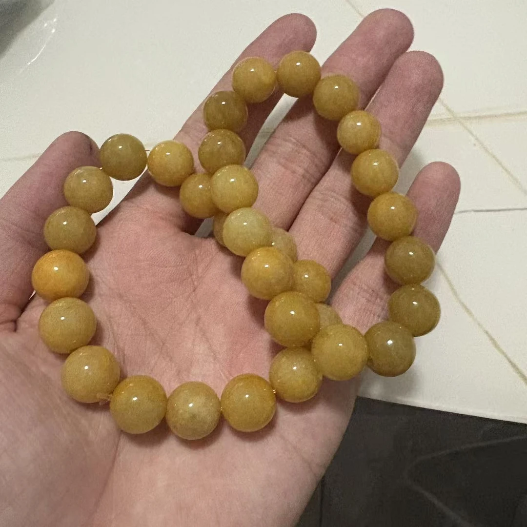 天然A货翡翠手串-11mm左右-多样性发其一z67