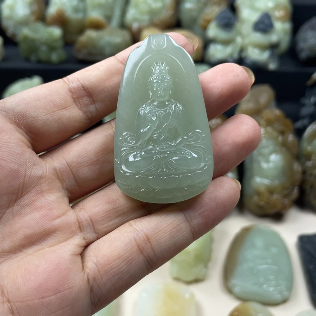 颈饰未镶嵌和田玉