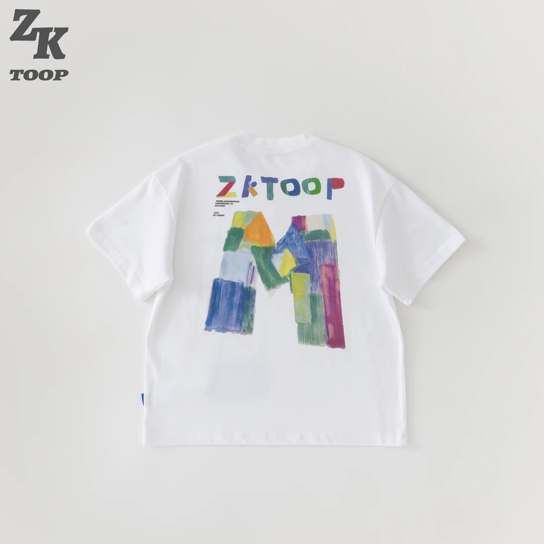 【Z＆K】夏季男童韩版重工高级质感透气吸汗运动T恤ZK-1220355