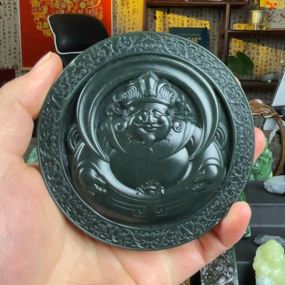 和田玉未镶嵌摆件