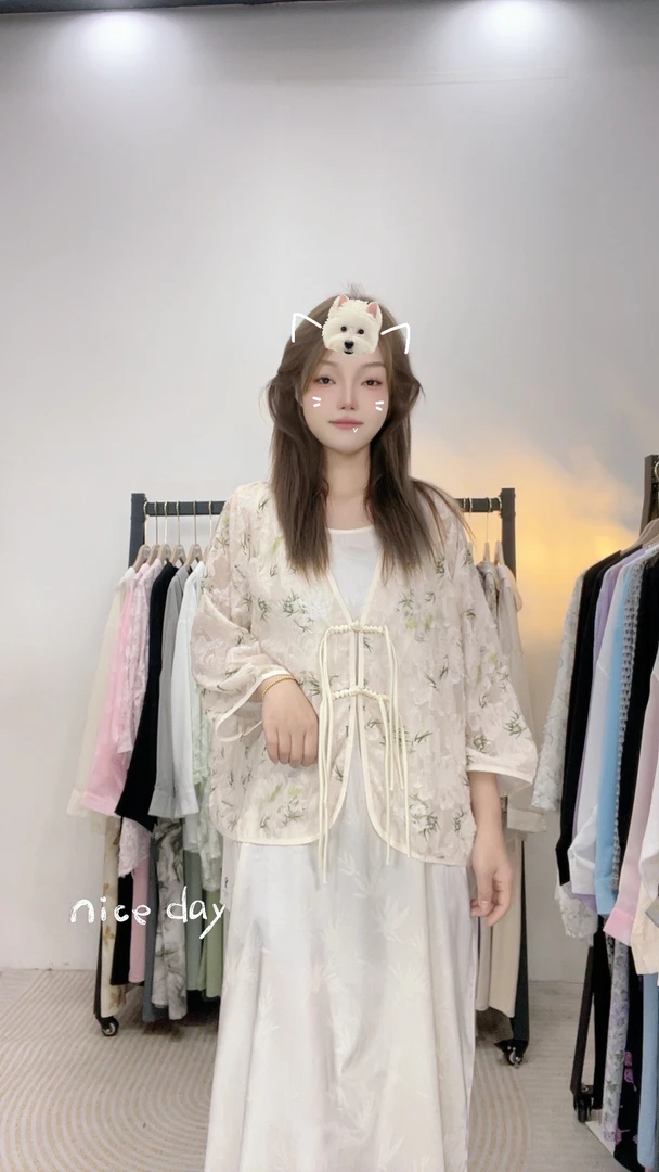 【套装H101-H200】2025年春夏新网红爆款国风连衣裙套装