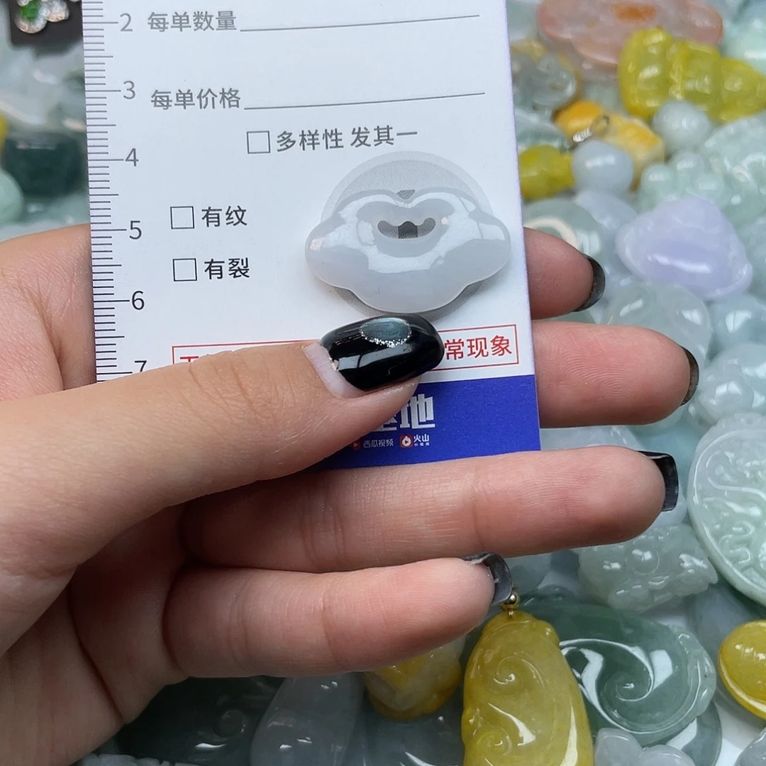 翡翠未镶嵌颈饰1296